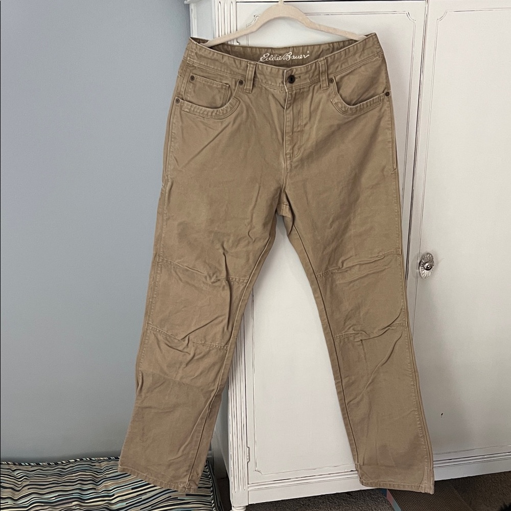 Eddie Bauer Men's Khaki Chinos